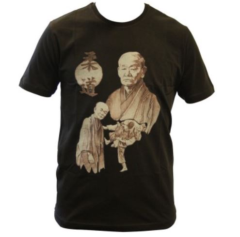 Settantallora T-Shirt J1496 Judo Jigoro Kano, Idea Regalo Originale, Stampa Grafica Uomo